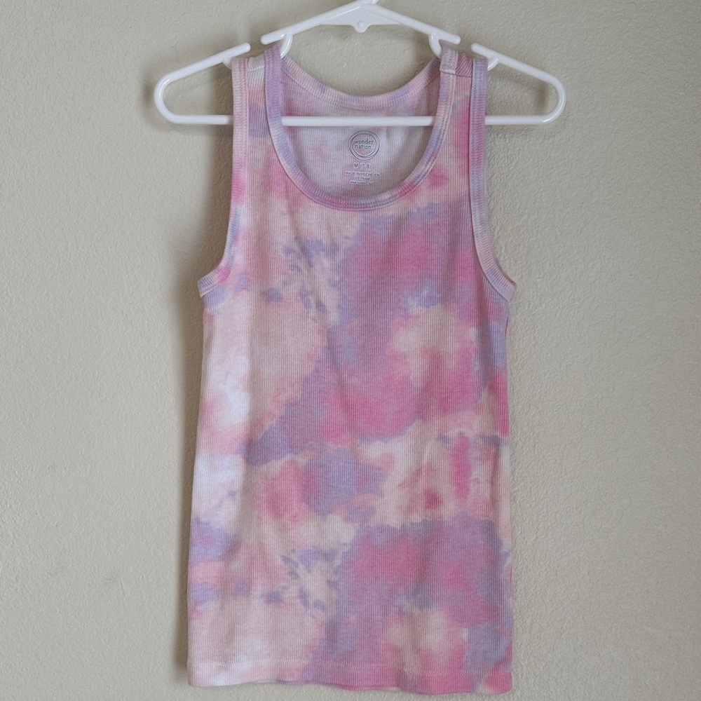 🌸Wonder Nation Tie Dye Ribbed Tank🌸